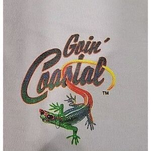 Goin' Coastal "I CAN'T FUNCTION WITHOUT MY GLASSES" T-Shirt‎ MEDIUM PARROT BLUE